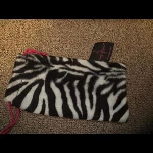 Stylish Zebra Print Glasses Holder by Baby Phat